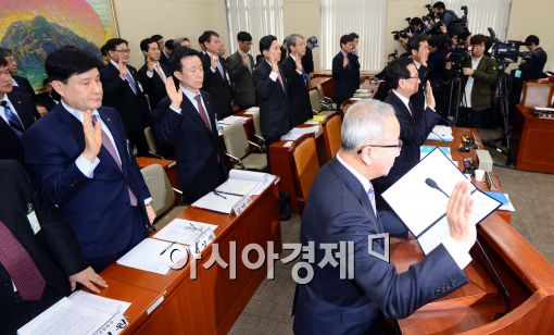 [포토]개인정보유출 관련 청문회 개최