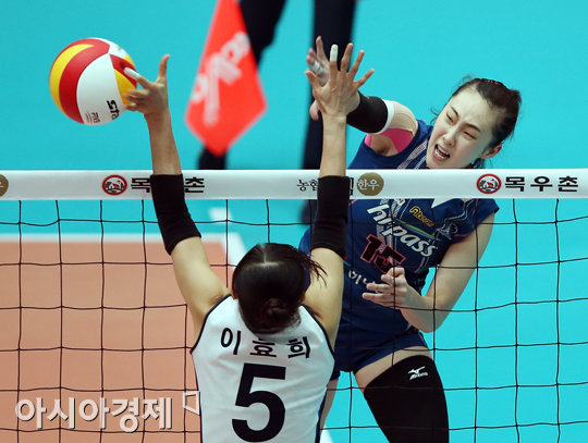 [포토] 황민경 '뚫는다!'