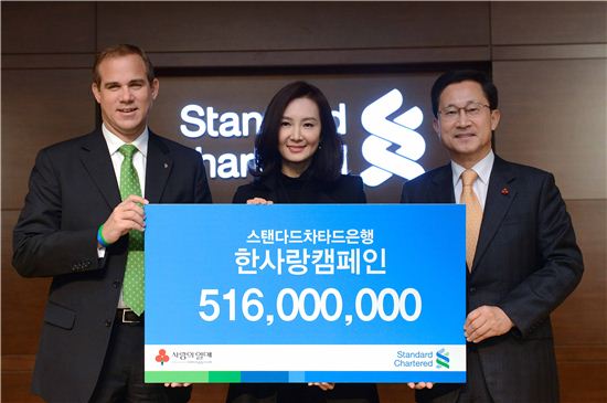 SC銀, 사회복지공동모금회에 5억원 기부