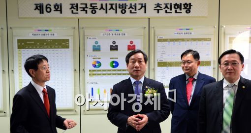 [포토]공명선거 강조하는 유정복 장관