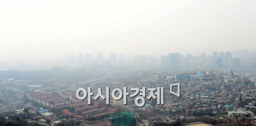 [포토]중국발 스모그, '심각하네~'