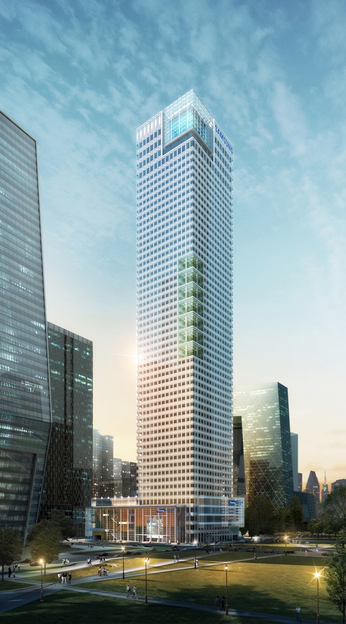 삼성생명, 중국 북경서 57층 빌딩 기공식