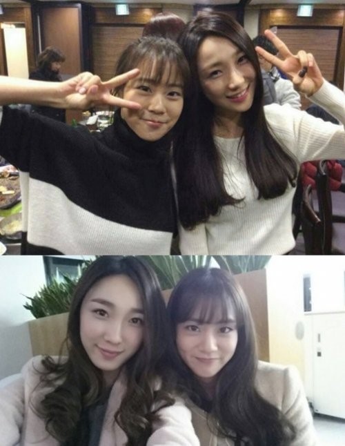 '여자만화 구두' 박하이 한승연 인증샷…다정한 모습 '눈길'