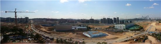 동탄2 신도시 전경