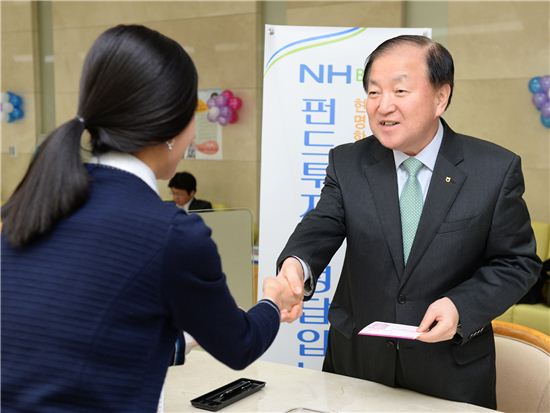NH농협銀, '펀드 비상(飛上) 마케팅 총력 결의대회' 개최 