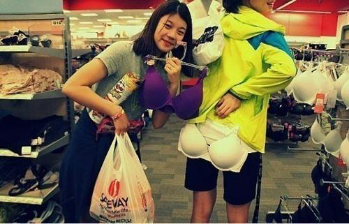 심석희 공상정, 속옷을 엉덩이에 대고…"장난기 넘쳐"