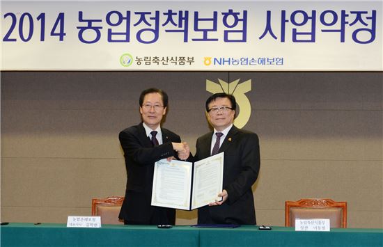 NH농협손보, '2014년 농작물재해보험' 판매