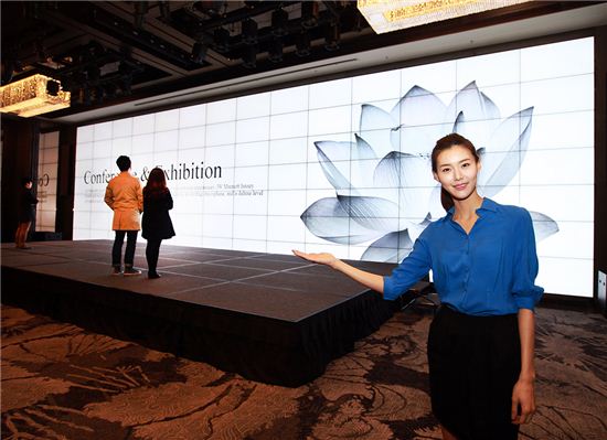 삼성전자, JW메리어트 호텔에 초대형 비디오월 구축