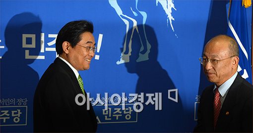 [포토]민주당 찾은 문형표 장관