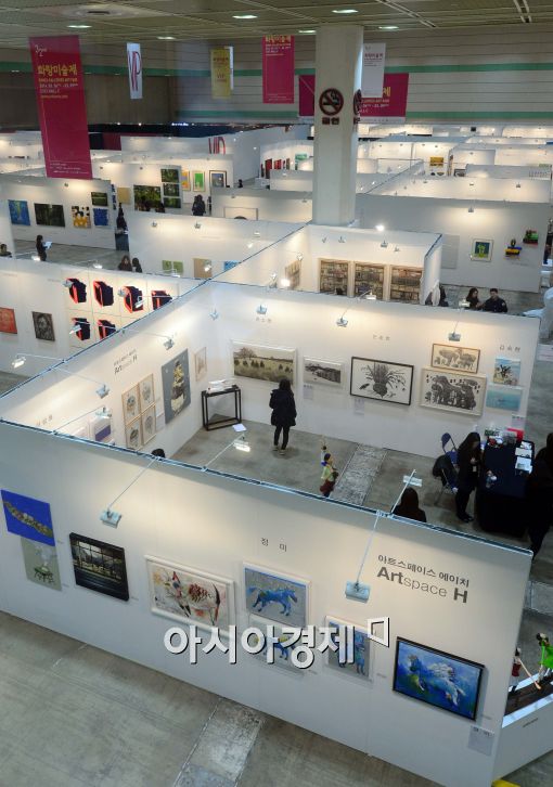 [포토]다양한 예술작품을 한 눈에, 2014 화랑미술제 개최