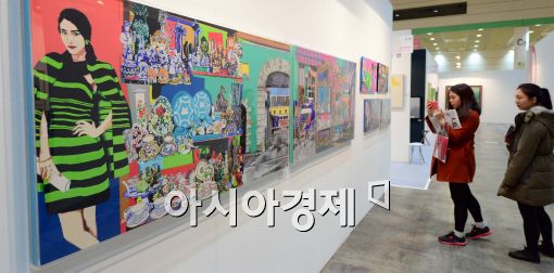 [포토]2014 화랑미술제, 화려한 예술작품