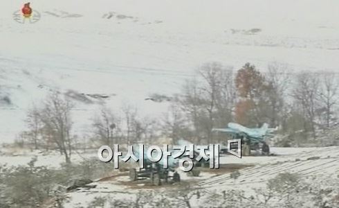북한이 지난해 3월 조선중앙통신을 통해 공개한  무인공격기사진.