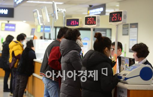 [포토]북적이는 대형병원 접수창구 