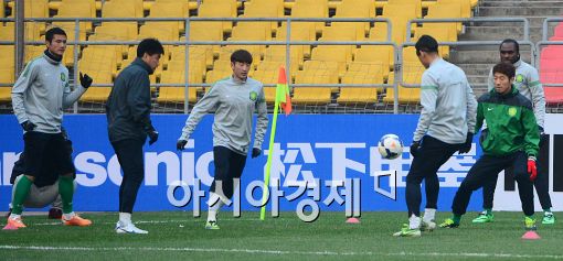 [포토]베이징 궈안, FC 서울과 AFC 2차전 앞둬
