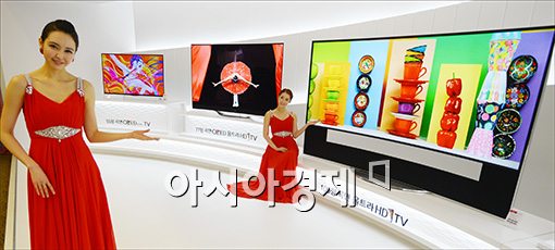 [포토]LG전자, 2014년형 UHD TV 신제품 발표