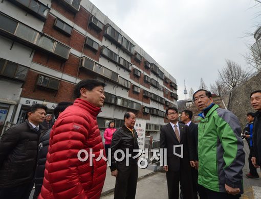 [포토]박원순 서울시장의 걱정스런 눈빛 