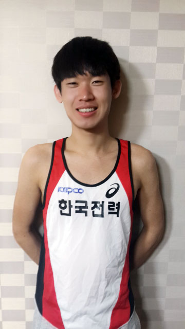 심종섭[사진=한국전력 육상단 제공]