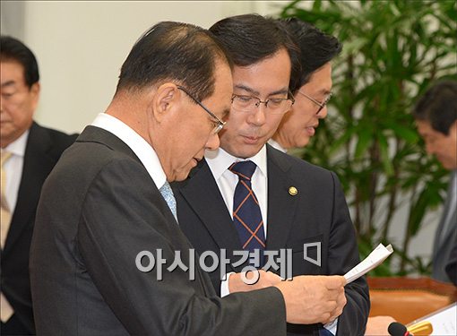 [포토]새누리당 초·재선 의원 경선 중립 선언