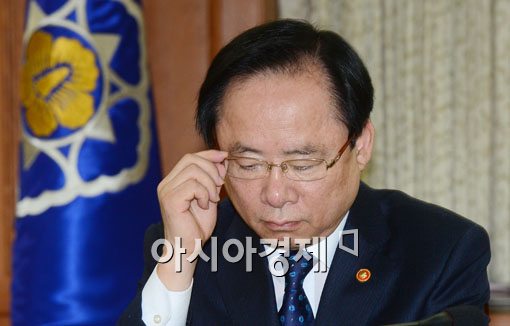 [포토]이주영 해양수산부 장관, 국가정책조정회의 참석 