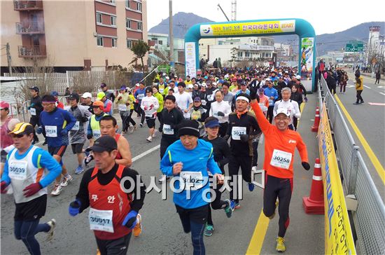 제9회 정남진 장흥 전국마라톤대회 23일개최 