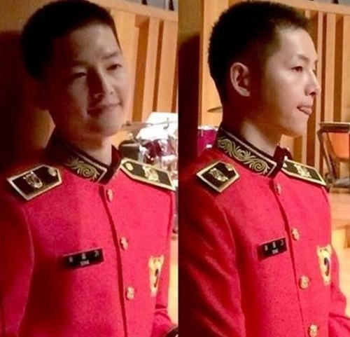 송중기 최근 모습, 군인이 왜 중국에?