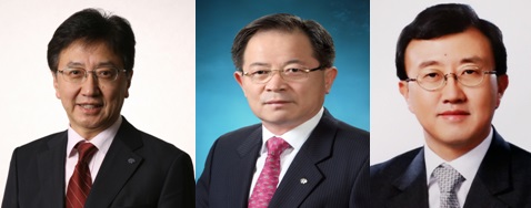 왼쪽부터 김동수·이철균·김재율 대림산업 대표이사