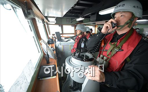 [포토]천안함 4주기 해상기동훈련 실시