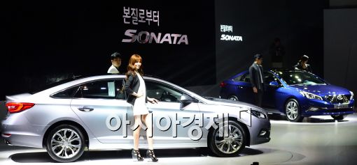 [포토]새롭게 태어난 '신형 쏘나타'