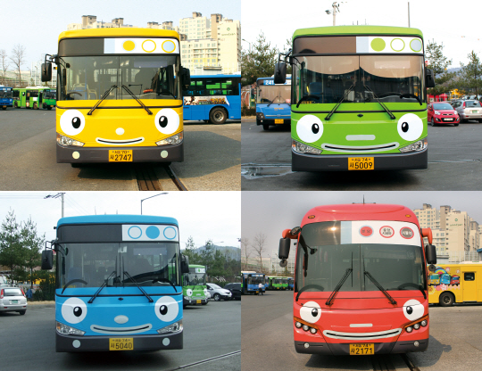 ▲타요버스 100대 운행에 이은 뽀로로 버스 계획. (출처: 서울시 제공)