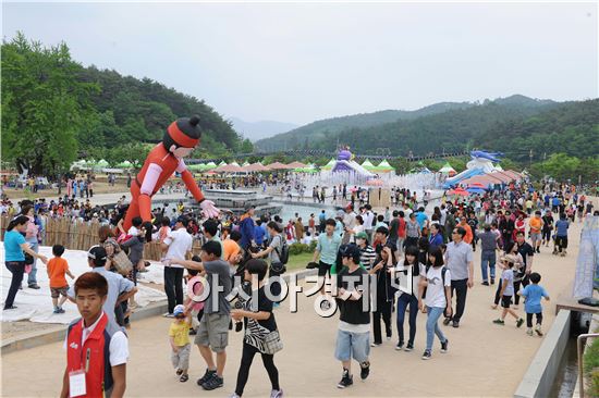 지난해 열린 장성 홍길동축제