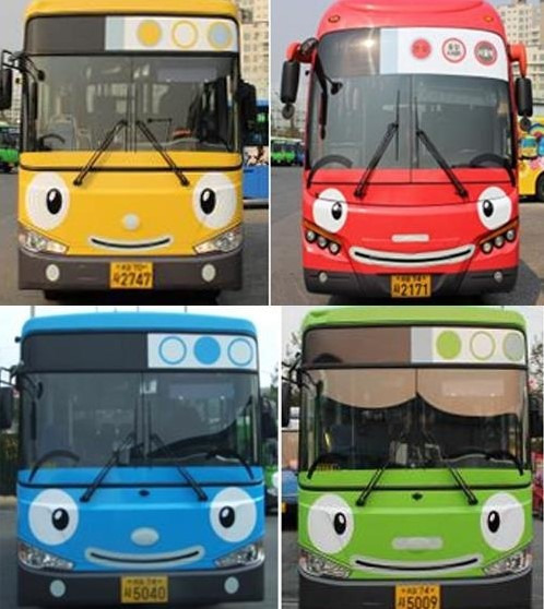 대중교통 이용의 날을 맞아 서울시내 버스 4개 노선에 캐릭터 버스가 투입된다.(출처:온라인커뮤니티)