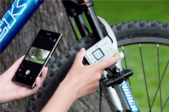 소니, 2014년형 액션캠 'AS100V' 국내출시…54.9만