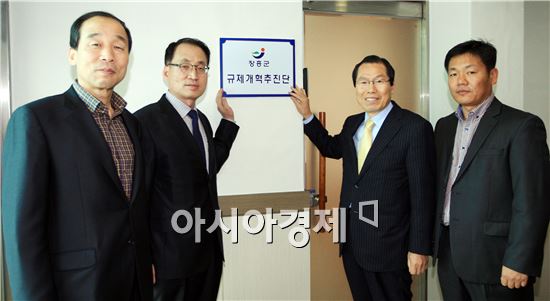 장흥군, 규제개혁 추진단 출범