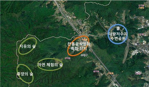 청계산에 50만㎡규모로 문화체험공간 생긴다