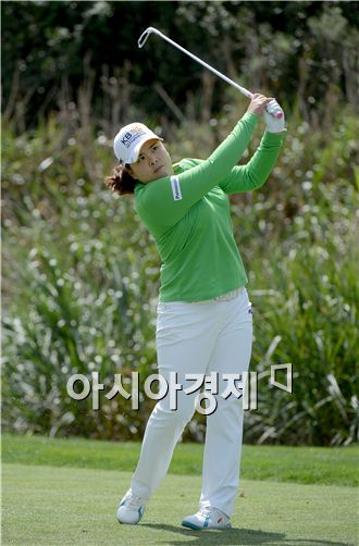 박인비, 11위 "3연속 보기가 아쉬워~"