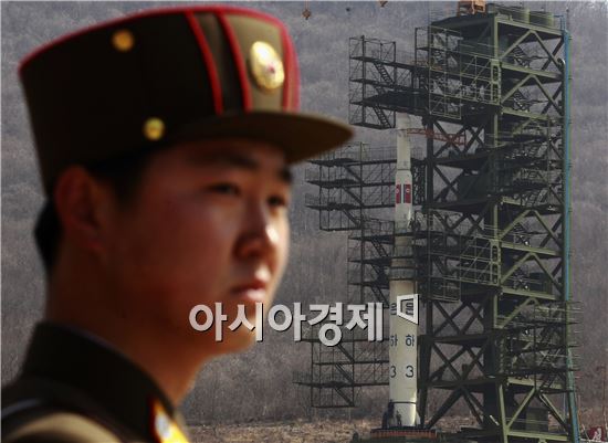 북한의 장거리미사일 발사대
