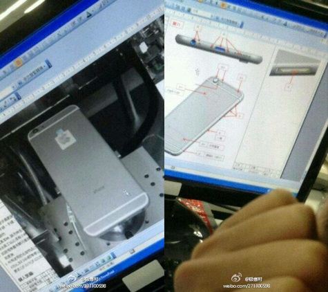 아이폰6, 후면 카메라 튀어나온 사진 유출 