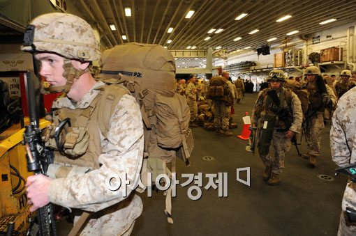 [포토]2014 쌍용훈련 참가한 미 제3해병기동여단 