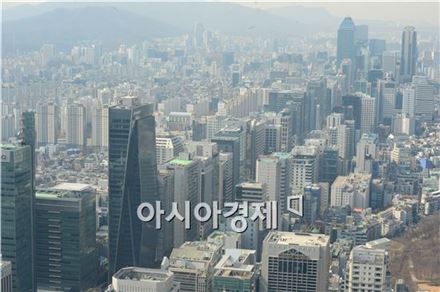 서울 강남 일대 전경 (사진 : 백소아 기자)