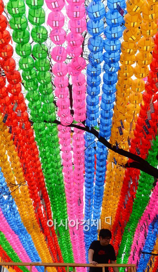 [포토]연등 걸린 조계사