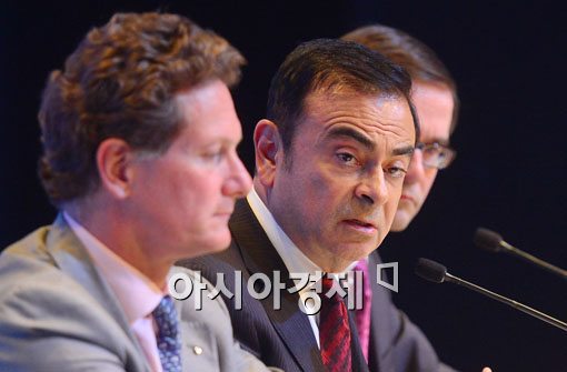 [포토]1년 9개월만에 한국 찾은 카를로스 곤 회장 