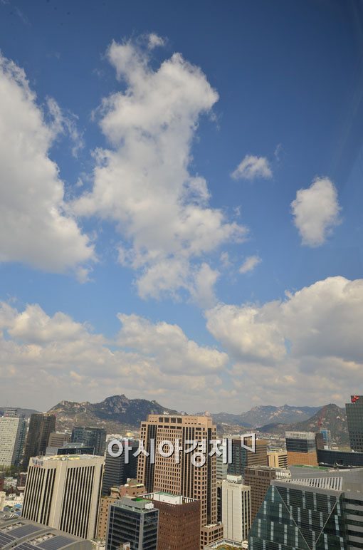 [포토]맑은 서울 하늘 