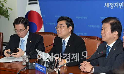 [포토]발언하는 전병헌 원내대표