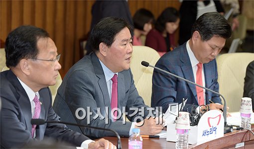 [포토]발언하는 최경환 원내대표