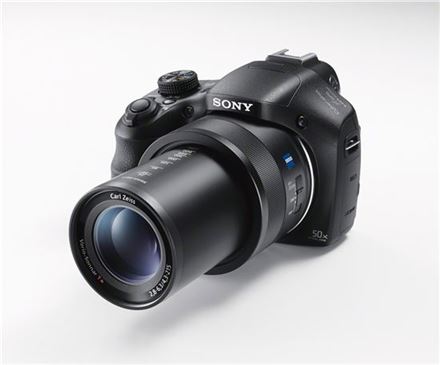 소니, 50배 광학줌 하이엔드 카메라 'HX400V' 출시