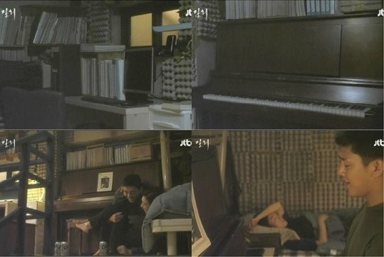 ▲'밀회' 8회에 신선하고 섬세한 베드씬 연출이 등장했다. (출처: JTBC '밀회' 방송 캡처) 