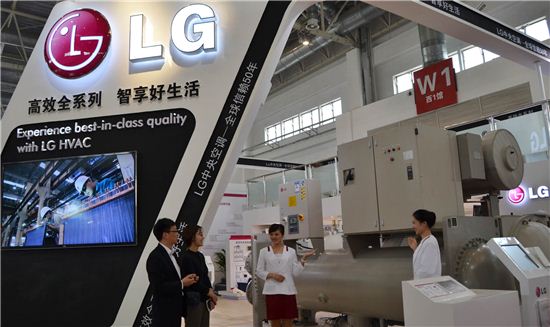 [포토]LG전자, 중국 최대 공조전시회 참가