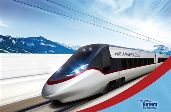 현대로템, 시속 250km '중고속' 열차 개발 