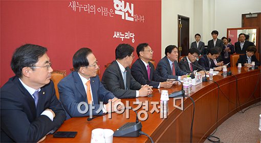 [포토]새누리당, 상임위 간사단 회의