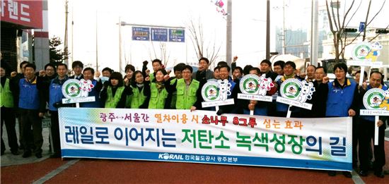 코레일 광주본부, Green-Network 대중교통 캠페인 
